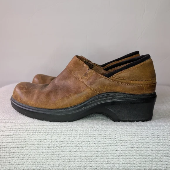 Ariat Santa Cruz Leather Clogs Brown 8.5 - Picture 9 of 9